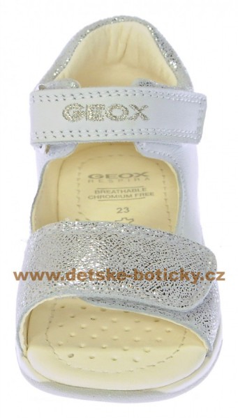 Fotogalerie: Geox B720YA 085JS C0007 white/silver