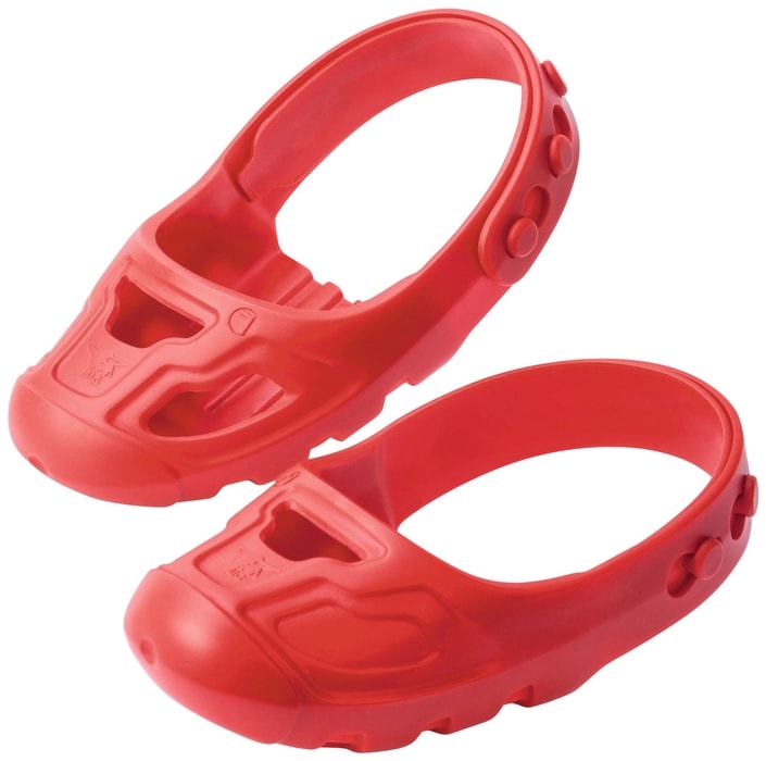 Fotogalerie: Big Shoe Care Ochranné návleky červené - chránič na obuv