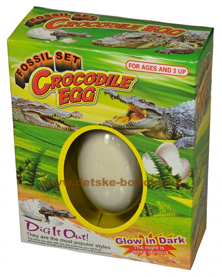Tesání vejce krokodýl