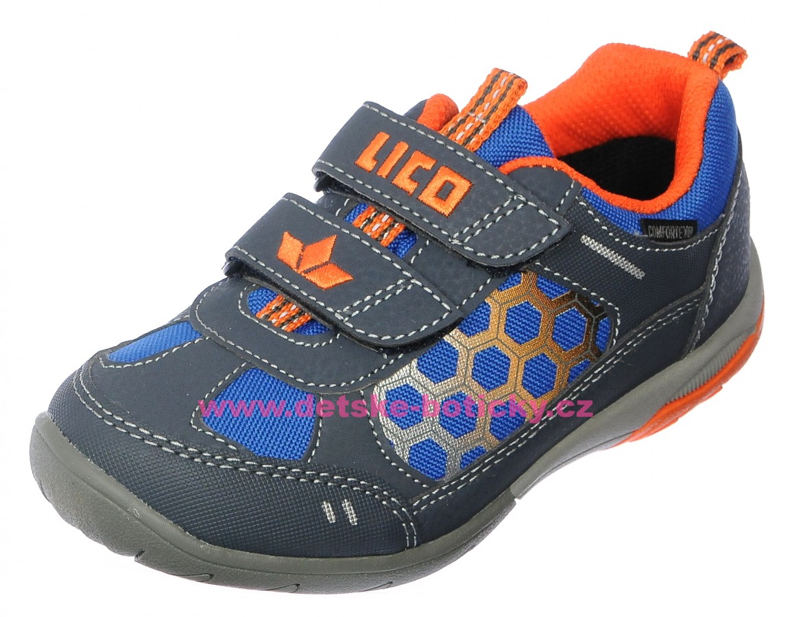 Lico 530770 Palmito V blau/marine/orange