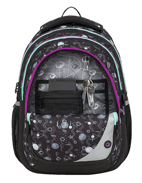 Fotogalerie: BAGMASTER MAXVELL 9 A BLACK/GRAY/VIOLET