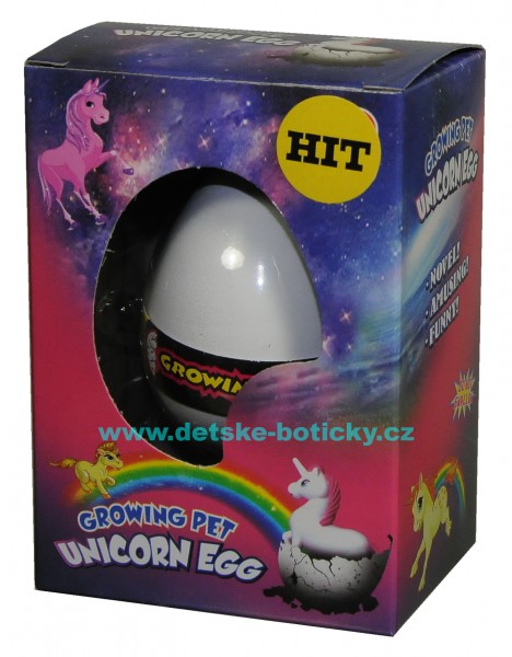 Growing pet Unicorn egg líhnoucí vejce jednorožec