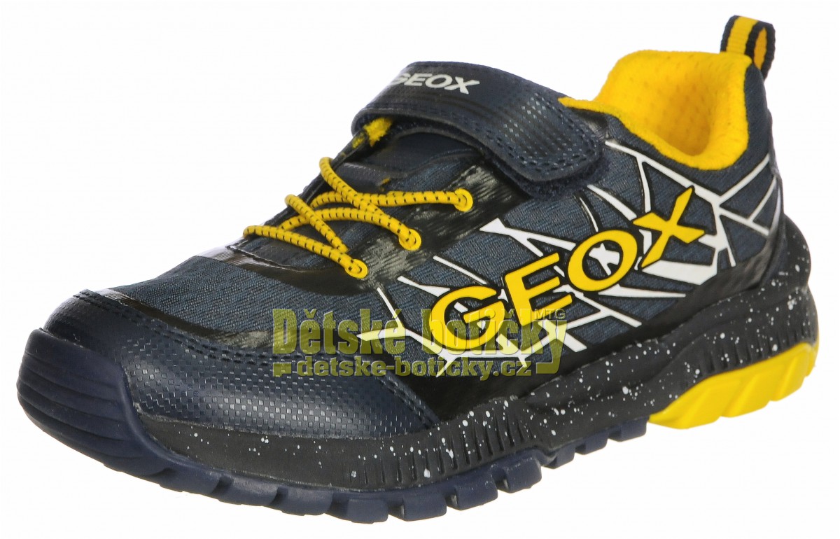 Geox J15AXB 014CE C0657 navy/yellow