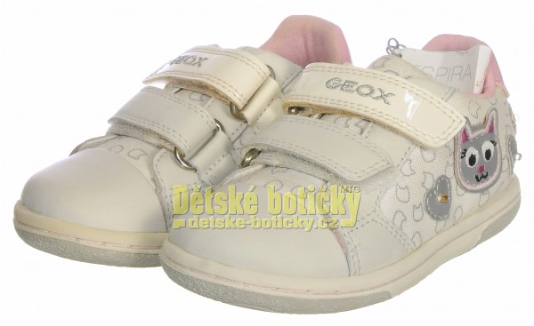 Geox B5234F 01043 C1000 white Výprodej