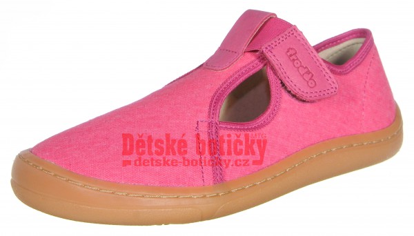 Froddo G1700354 barefoot canvas T fuxia