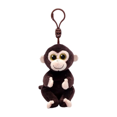 Ty Beanie Bellies MATTEO, Clip 8,5 cm - hnědá opice 