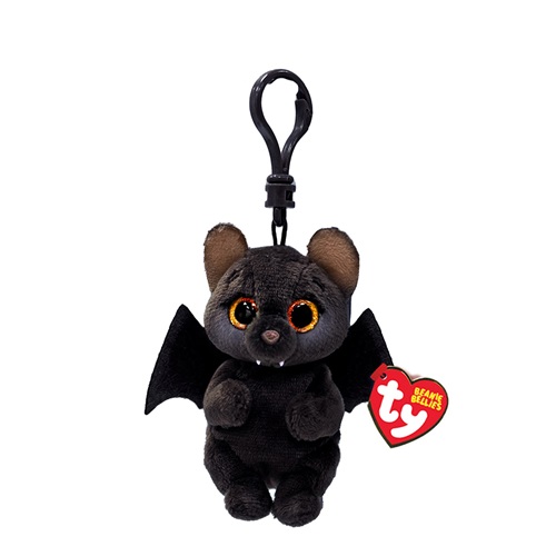 Ty Ty Beanie Bellies ALFRED, Clip 8,5 cm - černý netopýr (3)