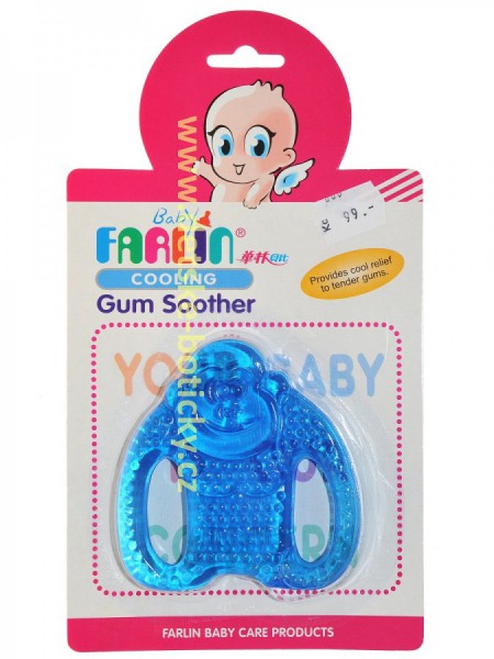 Farlin BF-147 - Chladivé kousátko Opička modré