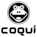 Coqui | Coqui Big Frog printed 8114-304-4100 candy pink glitter