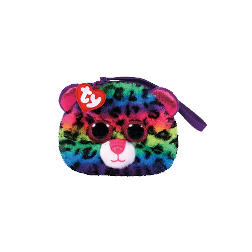 Ty Fashion peněženka DOTTY - vícebarevný leopard, 10 cm