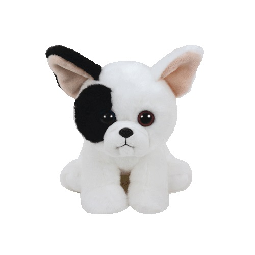 Ty Beanie Babies MARCEL - bílý pes, 15 cm 