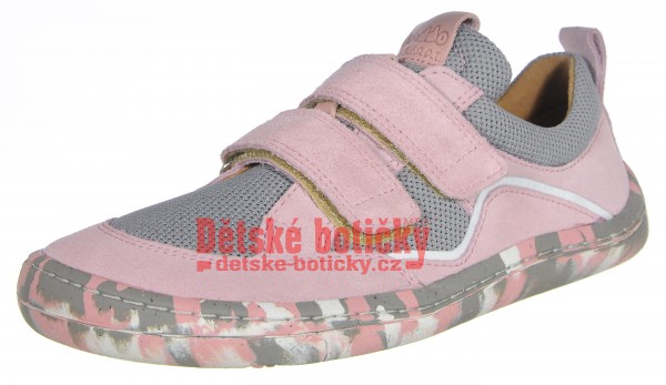 Froddo G3130223-12 barefoot D-velcro grey/pink